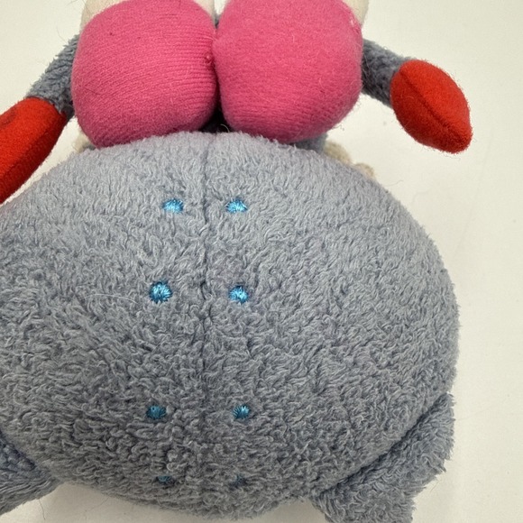 Yokai Watch B1207 Robonyan Bandai Kuttari Plush 5" Stuffed Toy Doll Japan - Picture 6 of 6